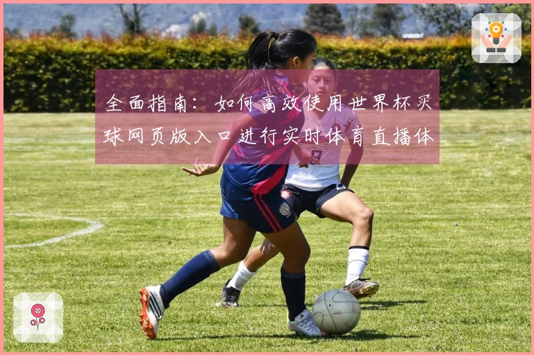 全面指南：如何高效使用世界杯买球网页版入口进行实时体育直播体验